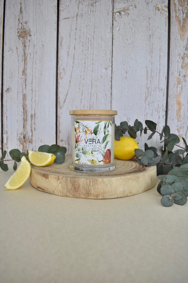 Lemon myrtle candle